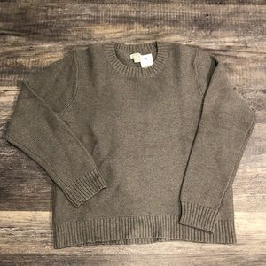 BNWT J. Crew women’s long sleeve gray sweater